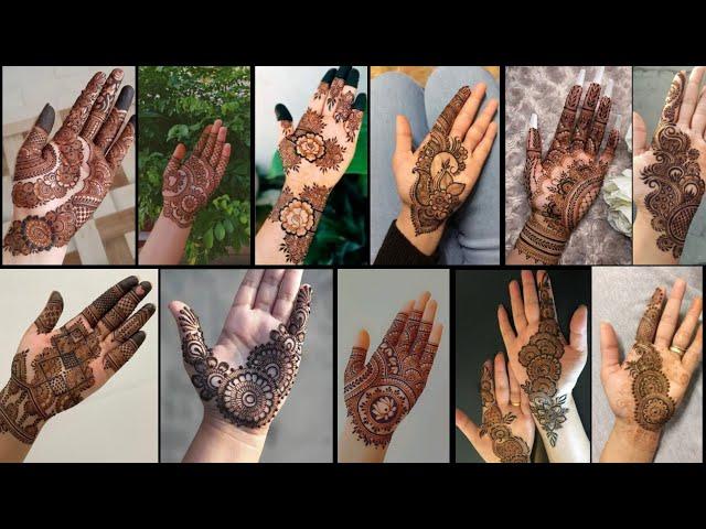 Modern Front Hand Mehndi Design /Front Hand Henna Designs @MalikaFashionStudio