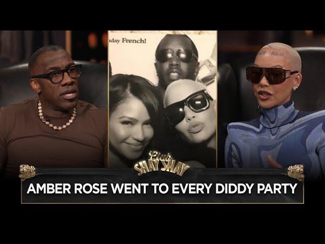 Amber Rose Went To Every Diddy Party & Talks Dr*gs And Baby Oil | CLUB SHAY SHAY