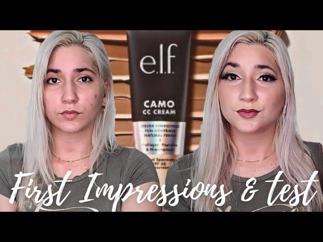 Elf Camo CC Cream First Impressions & Wear Test Review || What is this? 
