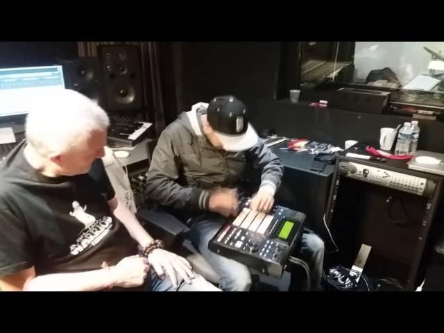 Imhotep (IAM) en studio avec Pedro le Kraken - MPC 2500 Live Performance