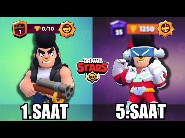 5 SAAT BOYUNCA BULL OYNADIM! KAÇ KUPA KASTIM? Brawl Stars