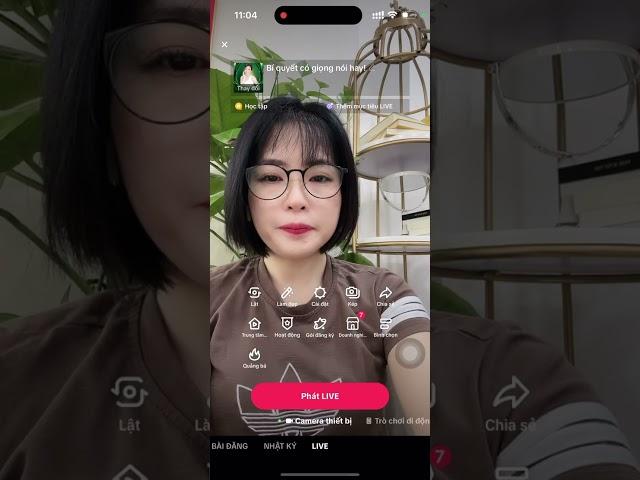 HƯỚNG DẪN THAO TÁC LIVESTREAM TRÊN TIKTOK