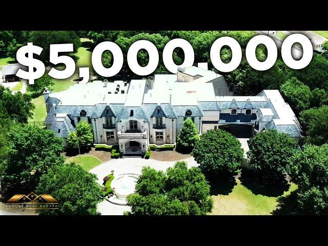 Luxury 5.0M Ranch With 9 SUPER CARS, Plano Texas Real Estate