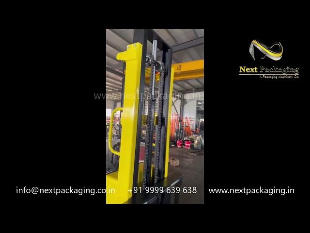 Semi Electric Stacker | Material Handling Equipment