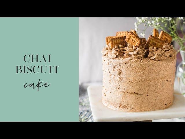 Chai Biscuit Cake - Hello Friends Chai Pi Lo - The Cupcake Confession