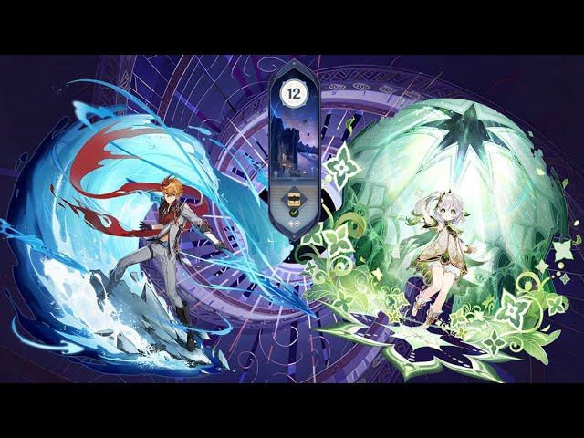 C0 Tartaglia International / C0 Nahida Hyperbloom 4.7 Spiral Abyss Floor 12 | Genshin Impact