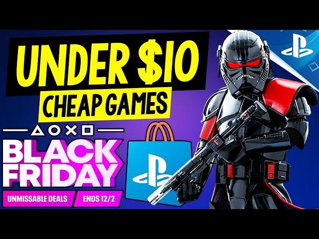 AWESOME PSN Game Deals UNDER $10! PSN BLACK FRIDAY 2024 Sale CHEAP PS4/PS5 Games to Buy!