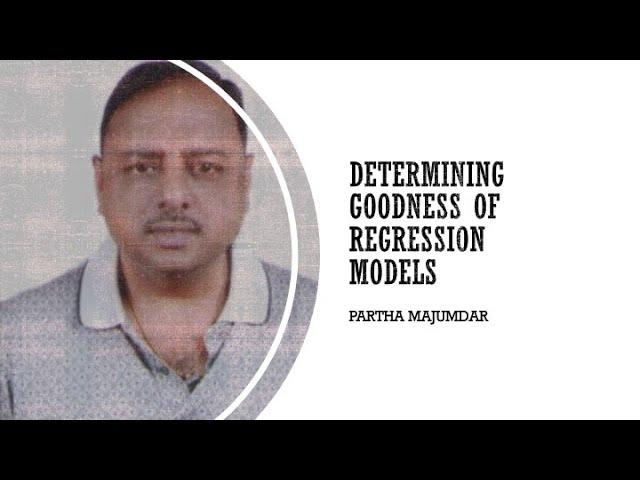 Determining Goodness of Regression Model