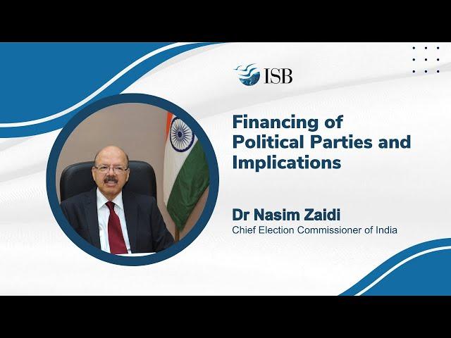 Interaction with Dr Nasim Zaidi, Chief Election Commissioner of India