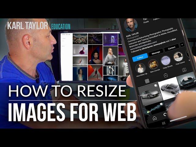 Resize & Optimize Images for Web in Photoshop (also GIMP, Lightroom & Luminar)