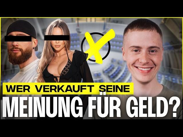 Influencer machen Fake-Werbung für Parteien