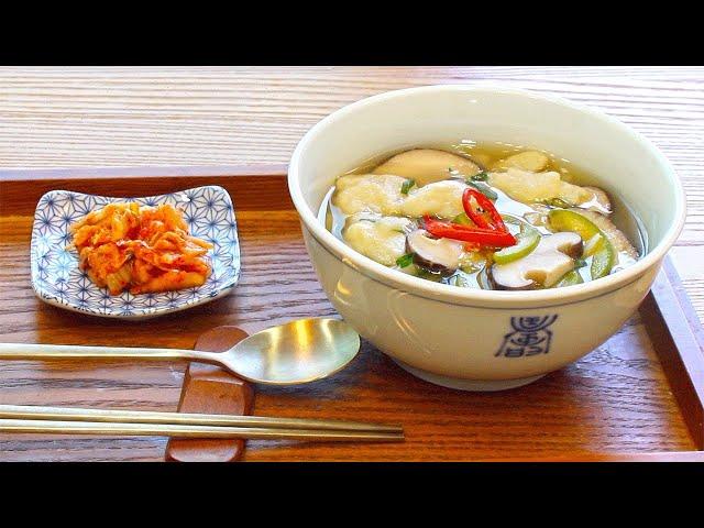 Potato Sujebi recipe | food for rainy days | 감자수제비 만드는법