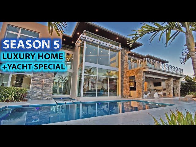 Season 5: ULTRA Lux Homes + Yachts of South FLORIDA! | 1 HOUR of Luxury TV