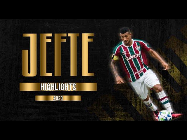 JEFTE - LEFT WINGBACK - FLUMINENSE U20 - RJ - 2023