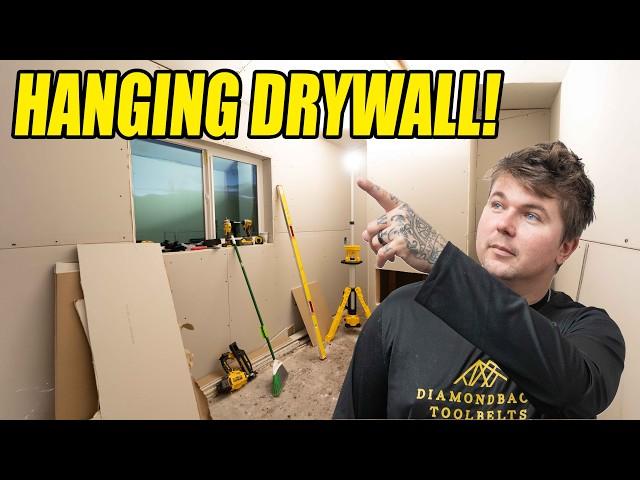 ATTEMPTING Drywall In My Studio Office!