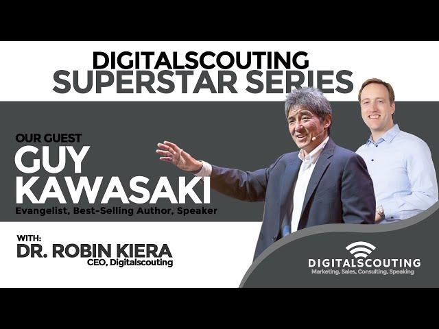 Guy Kawasaki in Insurance & Finance Live - with Dr. Robin Kiera