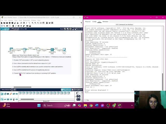 Laboratory 12-Link Layer Discovery Protocol