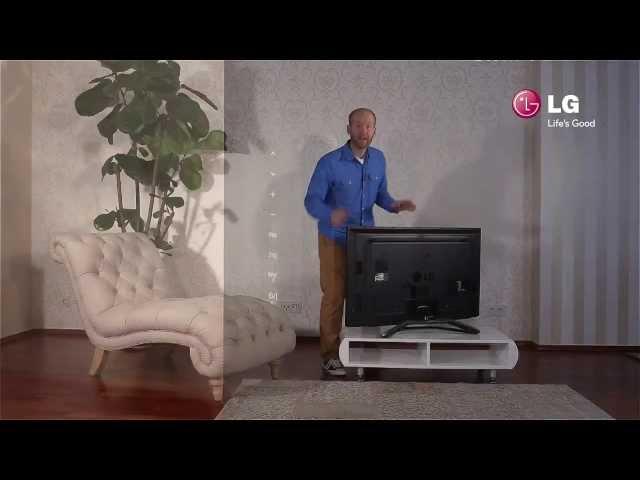 LG LED Smart TV - 3 Anschlüsse, Eingänge und Tasten