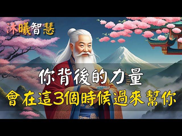 玄學提醒：你越這樣，你背後的力量越會過來幫你，暗示你將要迎來大運！#沐曦智慧