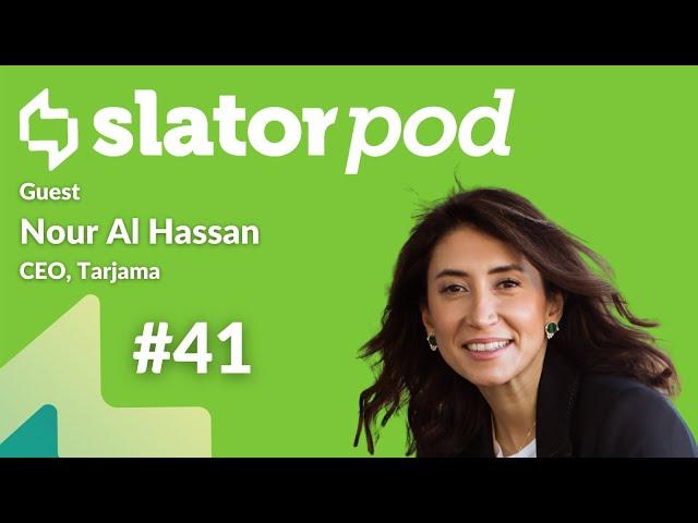 #41 Tarjama CEO Nour Al Hassan; Translator Marketplaces, INC 5000 LSPs