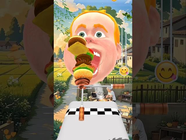 XXL Sandwich Runner Gameplay 3D #shorts #shortvideo