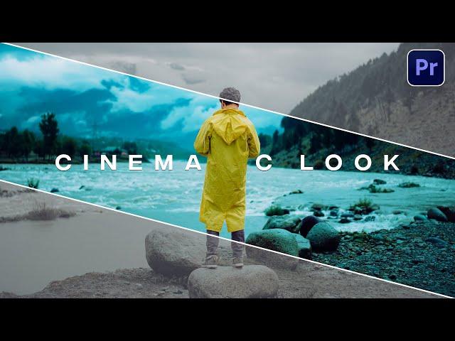 How to get the CINEMATIC LOOK in Premiere Pro Tutorial