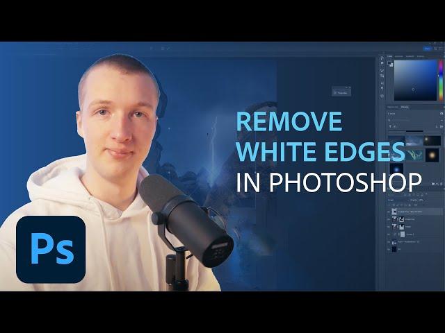 How to Remove White Edges in Photoshop | Photoshop in 5 | Adobe Photoshop