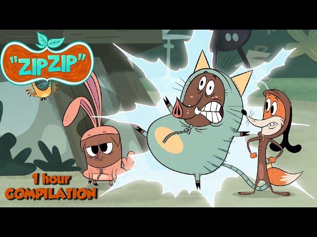 Zip Zip *1hour* Season 2 - COMPILATION HD [Official] Cartoon for kids