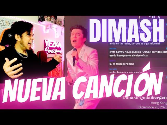 Dimash ESTRENA canción EN DIRECTO | Yezka Reacciona