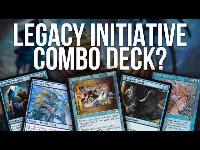 Legacy Combo Initiative! Mono-Blue "Initiative Lash" & Thassa's Oracle | MTG Magic: The Gathering