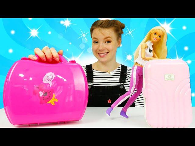 Kinder Video mit Barbie auf Deutsch. Spielspaß mit Barbie und Irene. 3 Folgen am Stück.