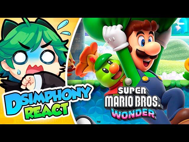 ¡Está lleno de novedades! - REACCIÓN a SUPER MARIO BROS WONDER (Direct) DSimphony