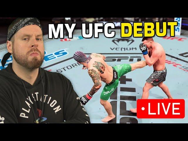 MY UFC 5 DEBUT! ROAD TO #1 RANKED - Live Stream