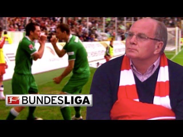 Wolfsburg vs. FC Bayern 2008/09 -- Grafite's 'goal of the century' and Bayern's 5-1 debacle