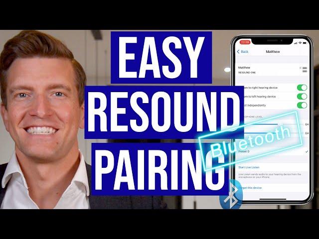 Resound Bluetooth Pairing: How to Pair Your Bluetooth Resound One Hearing Aids to Your iPhone