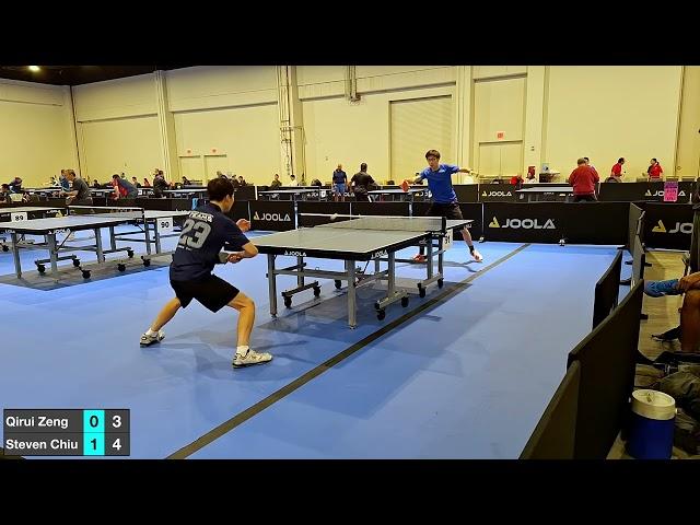 Qirui Zeng (1769) vs Steven Chiu (1841) // 2023 JOOLA North American Teams - Division 8 RR