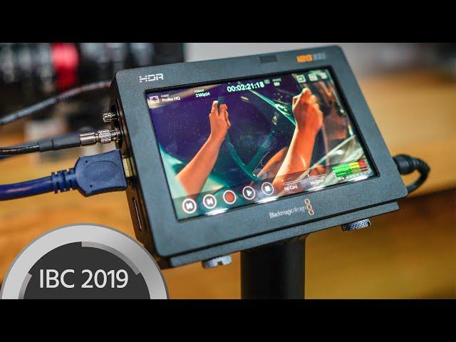 Blackmagic Video Assist 12G Monitors Enable RAW Recording