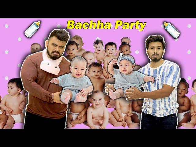 Bachha Party |  Shaurya and Iraa Little Monster  | 4 Heads|