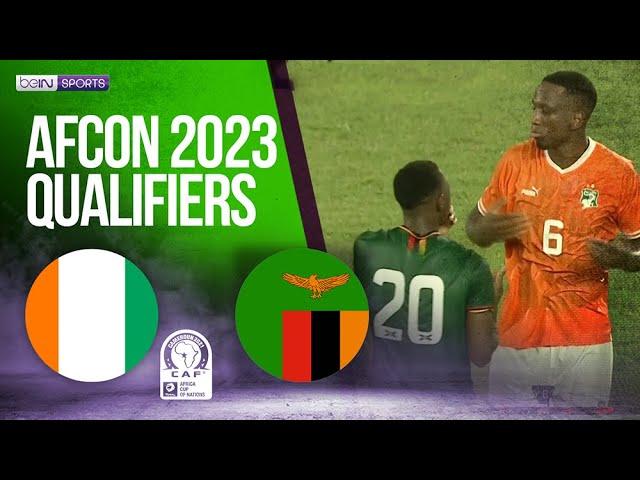 Ivory Coast vs Zambia | AFCON 2023 QUALIFIERS HIGHLIGHTS | 06/03/2022 | beIN SPORTS USA