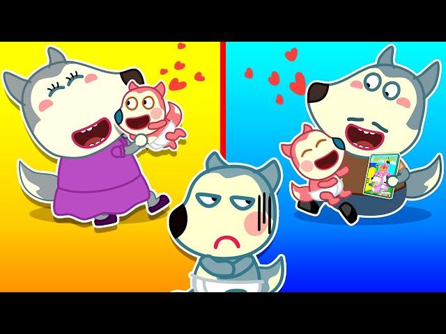 Wolfoo, Don't Feel Jealous with Lucy! | Mommy Wolf Family Funny Series | Cartoon for Kids