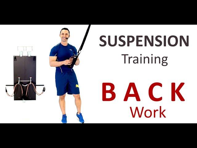 Back Suspension Exercises 15mins w/ The Bow - TRX - RIP60 or equivelent