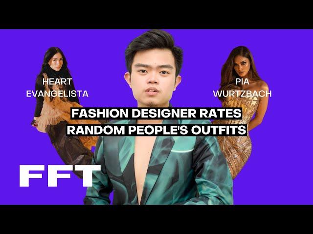 Fashion Designer Rates Random People's Outfits (Designed for Pia, Heart, Nadine, ) | FFT Ep#4