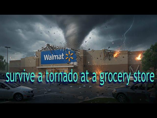 survive a tornado if you are in a grocery store