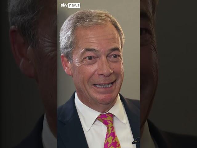 Nigel Farage answers Sky News' rapid fire questions after Reform UK Conference