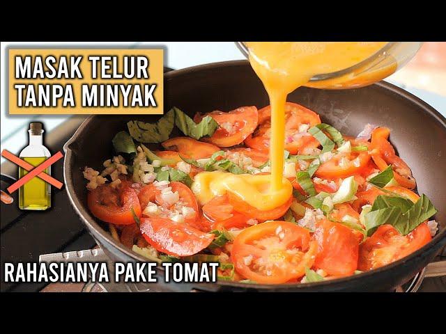 TELUR DIET TANPA MINYAK !! MASAK TELUR UDAH GA PERLU PAKE MINYAK LAGI DONG..