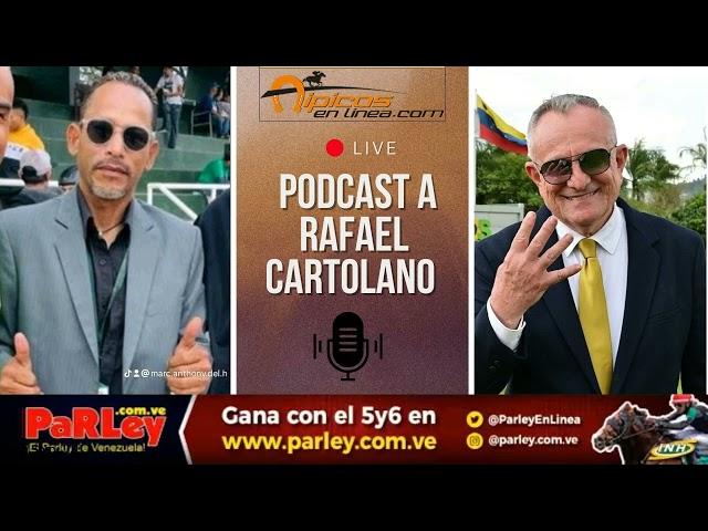 "EL Marc Anthony del Hipismo" y su invitado R. Cartolano para este Domingo 09/06 en La Rinconada