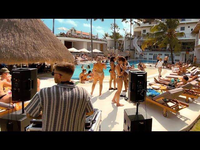 Afro House, Groovy House Pool Party Mix Bali 2024 (Crazy Slide!)