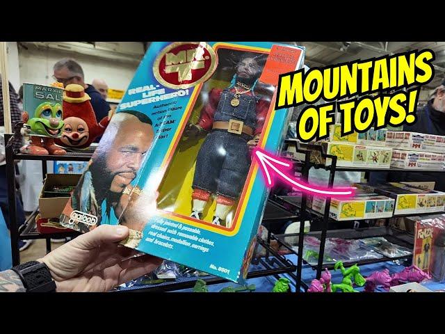 AMAZING Retro Collectibles Uncovered at MASSIVE Toy Show!