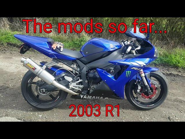 2003 Yamaha R1 5PW Walk around