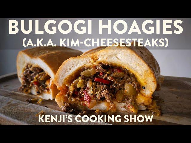 Bulgogi Hoagies (A.K.A. Kim-cheesesteaks) | Kenji's Cooking Show